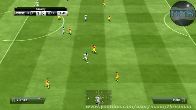 FIFA 13 Maxed Out Gameplay on Radeon HD 6670 (HD) смотреть онлайн