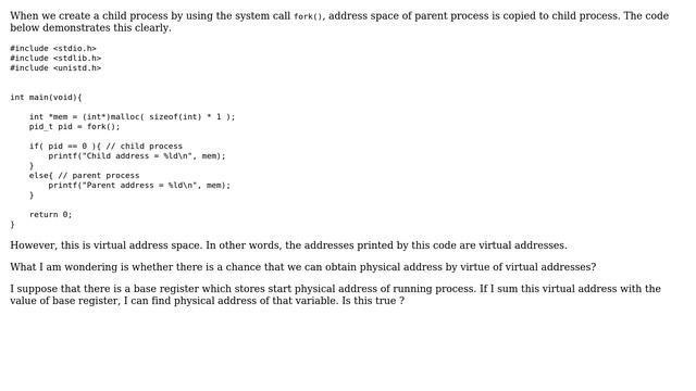 Unix & Linux: Physical Address of a variable in processes (2 Solutions!!) смотреть онлайн