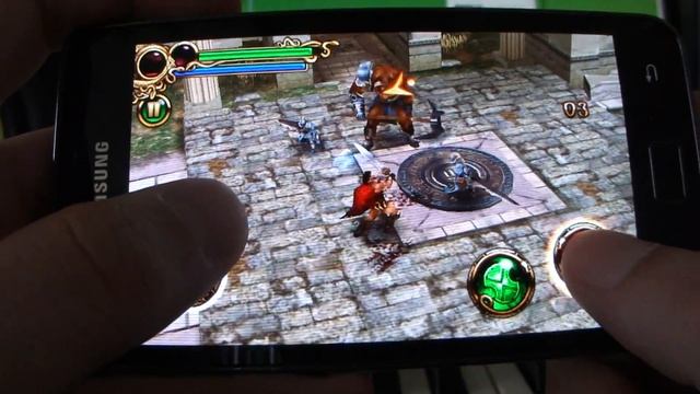 Hero of Sparta android gameplay HD - AndroidGaming.nl смотреть онлайн
