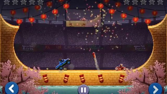 Drive Ahead! Replay: Пикап Vs. Космический байк.
