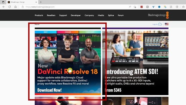 Download Davinci Resolve 18 in 30 Seconds! FOR FREE смотреть онлайн