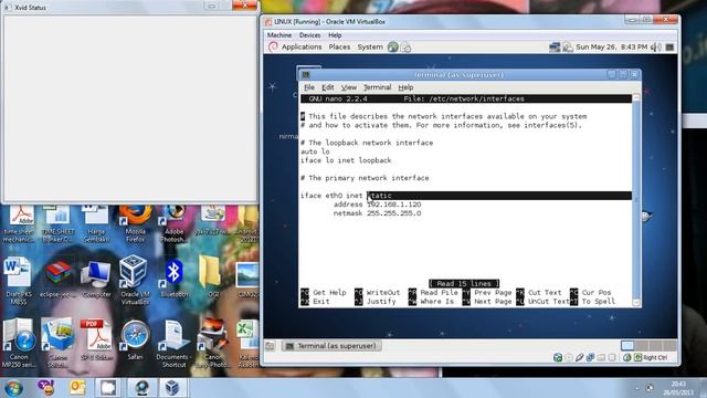 Mengatur Network Adapter, Ip Static & Dinamic, dan Setting Proxy pada Debian смотреть онлайн