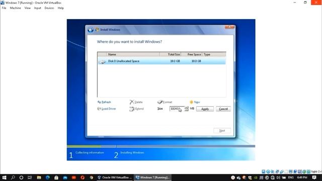 CARA INSTALL WINDOWS 7 DI VIRTUAL BOX смотреть онлайн