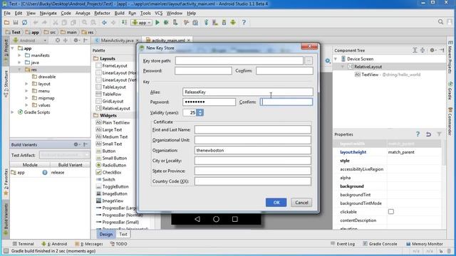 Android App Development for Beginners - 69 - Creating an APK File for Distribution смотреть онлайн