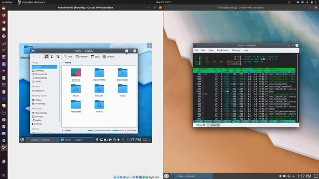 Kubuntu 19.10 vs Kubnutu 20.04 смотреть онлайн