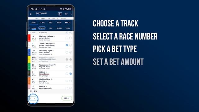 How to place a bet on the TwinSpires Android app смотреть онлайн