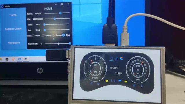Infotainment on A72 Core Linux OpenGL смотреть онлайн