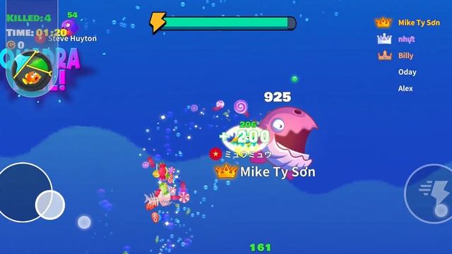 Strongest Whale Vs Angry Shark Vs Frankenstein Whale - Eat Fish.io смотреть онлайн
