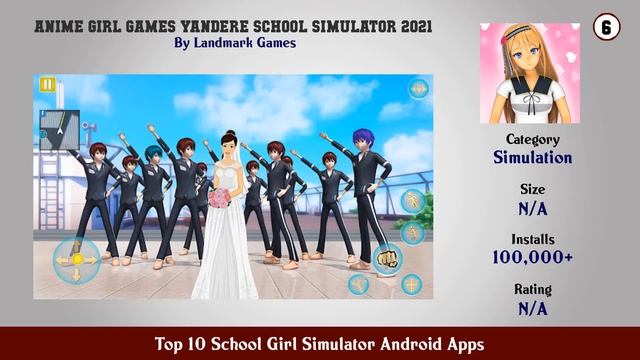 Top 10 School Girl Simulator Android Apps смотреть онлайн