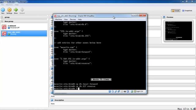 Tutorial Instalasi dan Konfigurasi DNS Server Debian 3 Woody Di VirtualBox смотреть онлайн