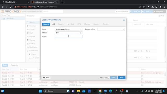 MENGINSTALL WEB SERVER UBUNTU DI PROXMOX смотреть онлайн