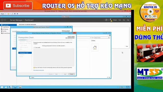 Support Online Windows Server 2016 How to install an Active Directory Domain Controller смотреть онлайн