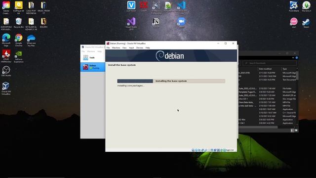 Cara Install Sistem Operasi Linux Debian di VirtualBox смотреть онлайн