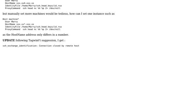 Unix & Linux: How to configure multiple jump with single Proxycommand? смотреть онлайн