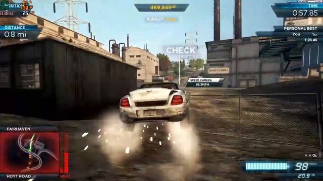 The Elegant Bentley Supersports ISR - NFS Most Wanted 2012 Gameplay смотреть онлайн