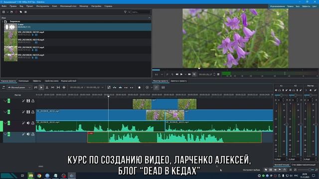 8. Базовая работа с таймлайном / Курс по Созданию Видео смотреть онлайн