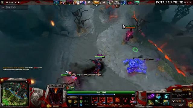 Miracle Dota 2 Shadow Fiend - "GG" 18 Kill 0 Death смотреть онлайн