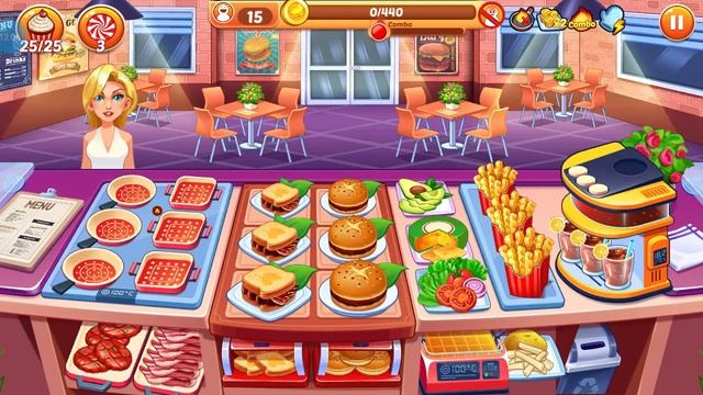 Play Games Cooking Family :Craze Madness Restaurant Food Part 1 ( Gameplay Android ) смотреть онлайн