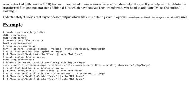 Delete duplicate files with rsync (2 Solutions!!) смотреть онлайн