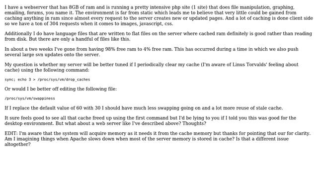DevOps & SysAdmins: deleting linux cached ram смотреть онлайн