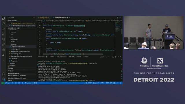 Extend Your Microservices With Pluggable Components Via Dapr - Artur Souza & Yaron Schneider смотреть онлайн
