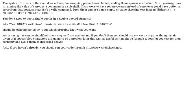 Code Review: Check disk space against a threshold (3 Solutions!!) смотреть онлайн
