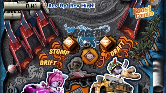 Pinball Heroes - Exceed The Preset Hi-Score on ModNation (Rev Up! Rev High! Trophy) смотреть онлайн
