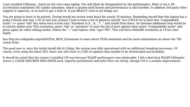 Having display issues when trying to install Linux Mint 13 (Maya Cinnamon) on Dell Latitude D600 смотреть онлайн