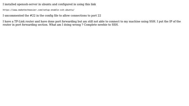 Unable to restar SSH after editing SSH config смотреть онлайн