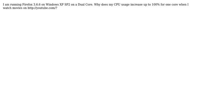 Unix & Linux: Why does youtube.com use 100% CPU? смотреть онлайн