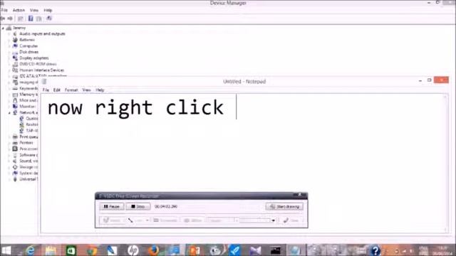 How To Check and update adapters in windows 8.1 смотреть онлайн