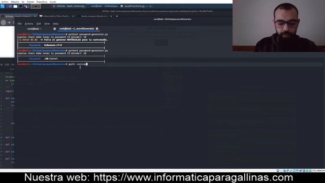 Pyhton Password Generator смотреть онлайн