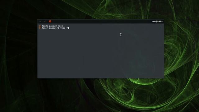Kali-Linux Root Kullanıcısı Olma