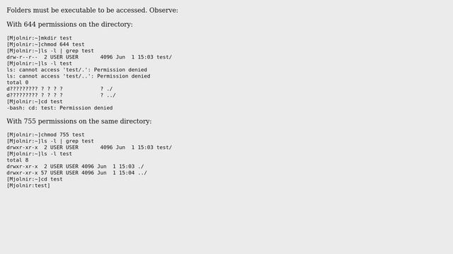 Why can't I access my own folder with permission 644? (2 Solutions!!) смотреть онлайн