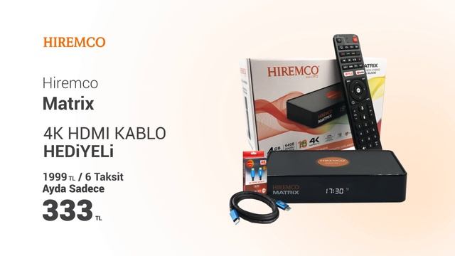 Hiremco Matrix ve Hiremco X6 Android Cihaz Reklam смотреть онлайн