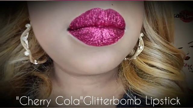 Kissable Lips Cosmetics "Cherry Cola" Glitterbomb Lipstick смотреть онлайн