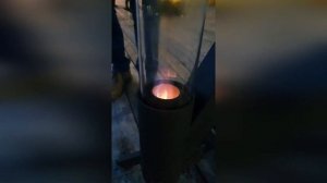 Пеллетный уличный светильник «TORNADO»