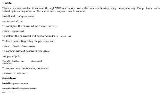 Unix & Linux: Remote desktop on Debian 9 with cinnamon desktop (2 Solutions!!) смотреть онлайн