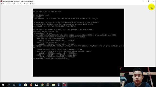 Menkonfigurasikan DHCP pada debian 10 смотреть онлайн