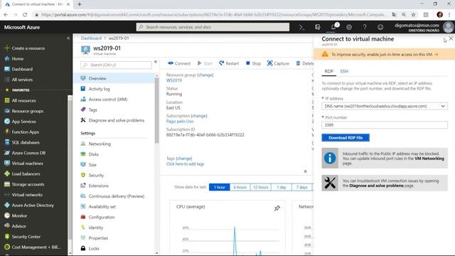 Configurando Azure Files (Compartilhamento de Arquivos) смотреть онлайн