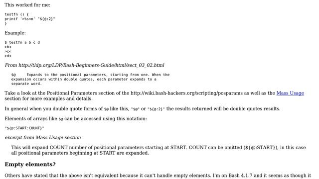 Unix & Linux: bash equivalent of zsh's $@[2,$#] (2 Solutions!!) смотреть онлайн