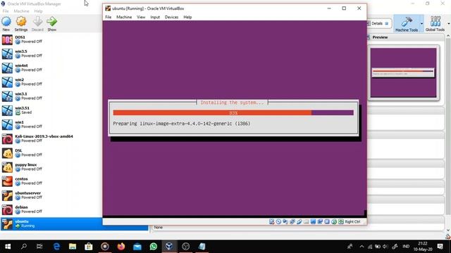 Install Ubuntu server With VirtualBox смотреть онлайн