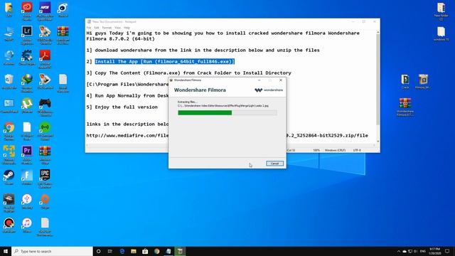 How to install cracked Wondershare Filmora 8.7.0.2 (64-bit). смотреть онлайн