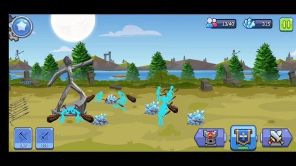 Stickman Empire : Strategy War Android gameplays