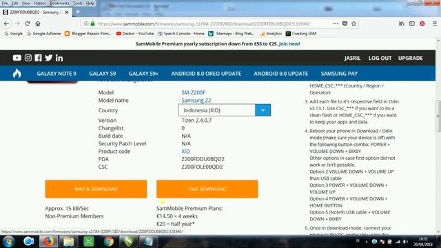 How to Download Samsung Firmware from Sammobile 2018 смотреть онлайн
