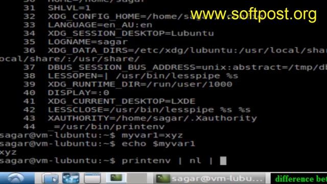 Difference between environment and shell variables in Debian смотреть онлайн
