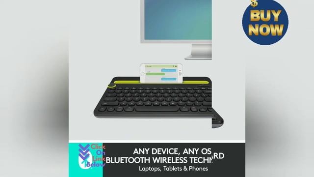 Logitech K480 Wireless Multi-Device Keyboard Windows,macOS iPadOS, Android https://amzn.eu/d/9U55QO смотреть онлайн