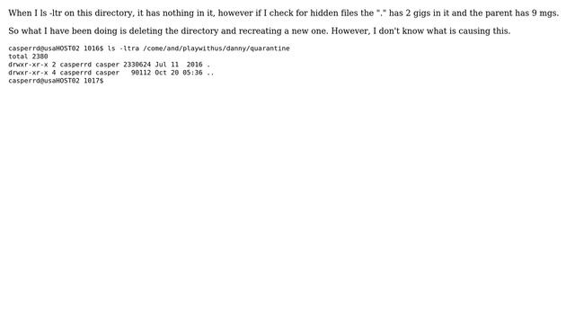 Unix & Linux: Hidden files in a directory (2 Solutions!!) смотреть онлайн