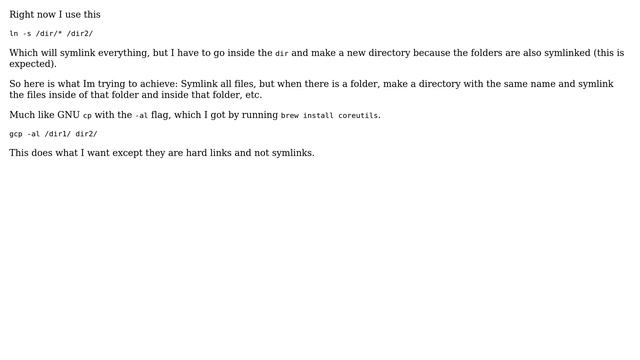 Unix & Linux: Symlink all files in a directory with the entire directory tree смотреть онлайн
